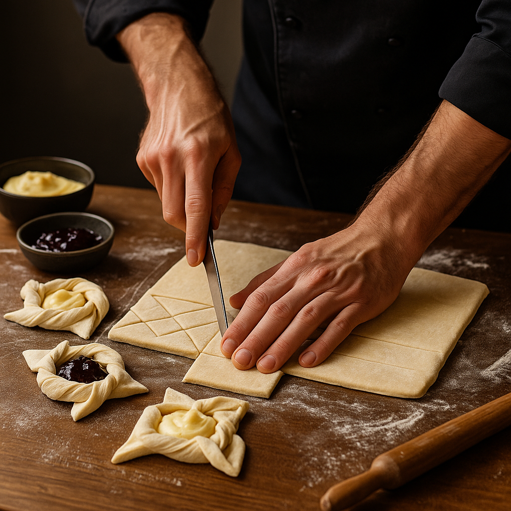 Laminated Dough for Danish Pastry
